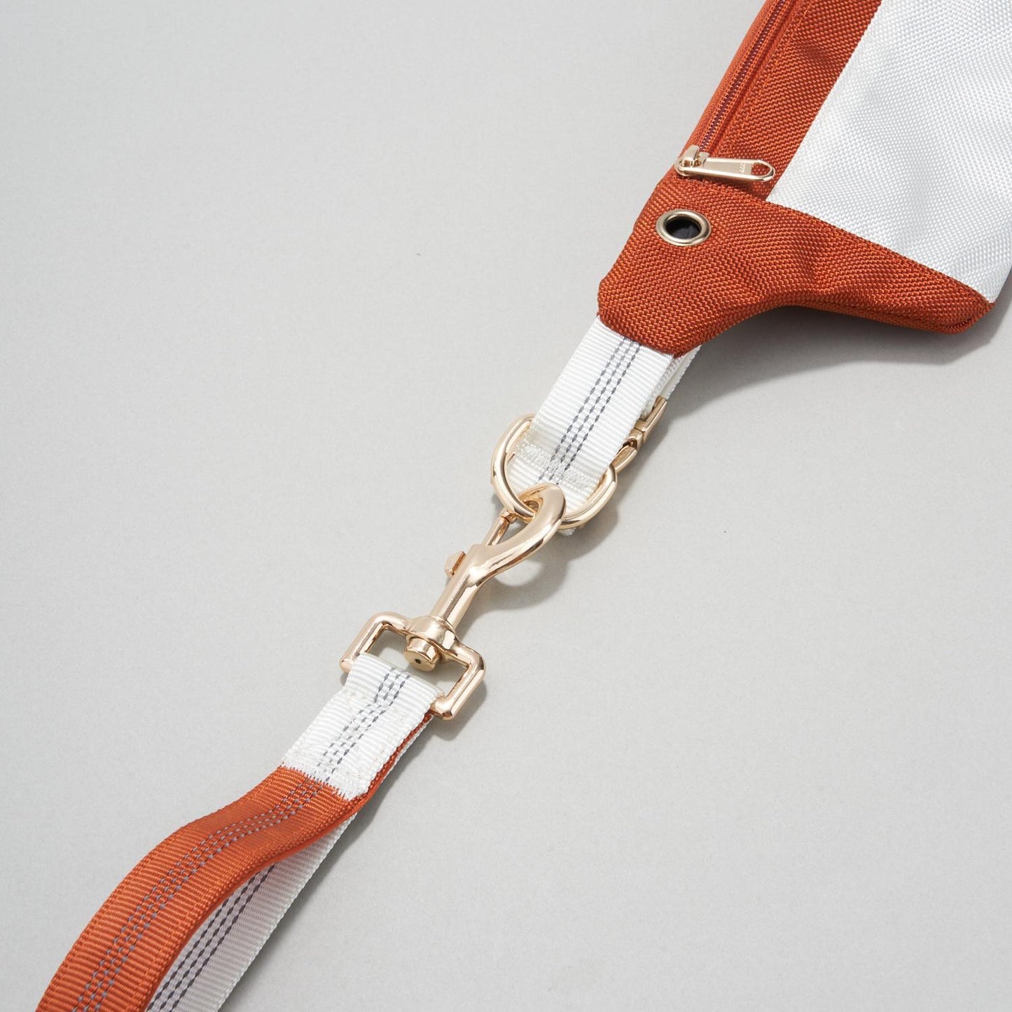 FreeJoy | Hands Free Dog Leash and BeltBag | Burnt Orange and Almond