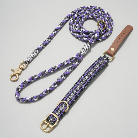 Gochill 2 | Dog Collar and Leash | 11.4-13.4” | Mystic Universe