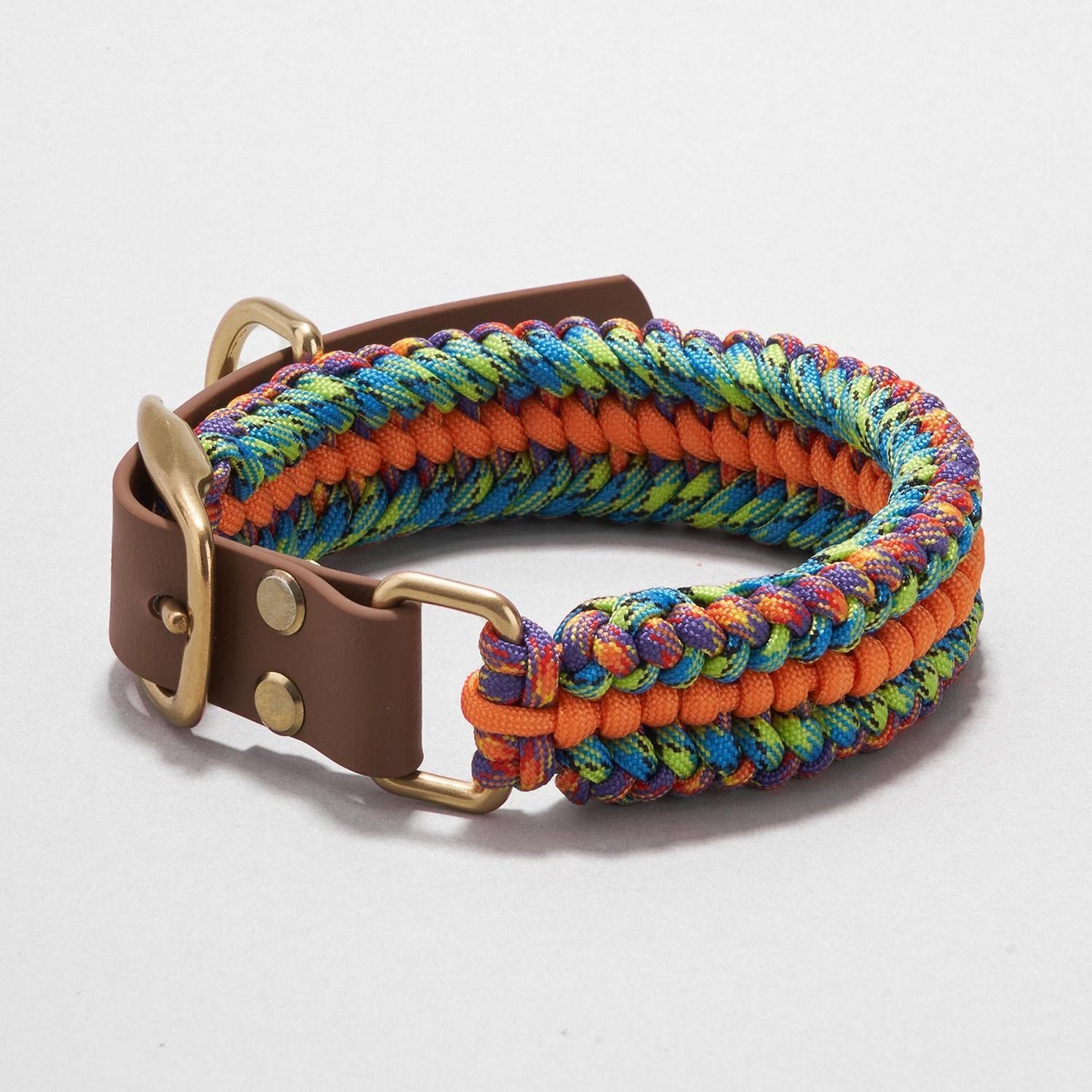 Gochill 4 | Dog Collar and Leash | 12.2-15.7” | Warm Heart